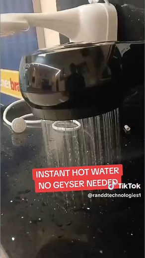 Instant Hot Water Heater - Kitchen Taps and Shower Geysers