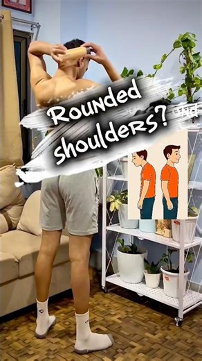 How to Fix Rounded Shoulders at Home | Posture Correction Exercises
