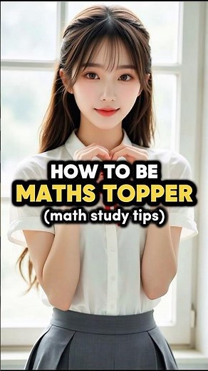 How to be Math Topper (5 Study Tips📚🤭🤭) #study #mathtips #topper #mathtopper #mathstudent