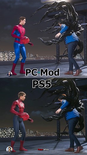 5.5M views · 25K reactions | Spiderman PS5 PC Mod and Harry Symbiote #spiderman #reelsfacebook | Ak Venom | Facebook