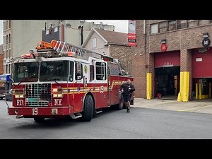 EVERYONE GOES FDNY Engine 50 Ladder 19 And Battalion 26 Responding