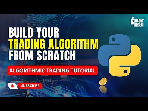 Build Your Trading Algorithm from Scratch | Algo Trading Tutorial