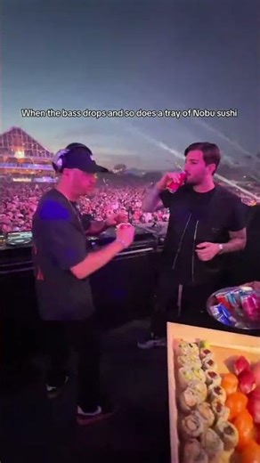 Vibes: turntables, Nobu, thousands of people, and inner peace