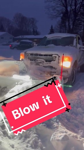 #snowremoval #snow #storm #snowblower #goodidea