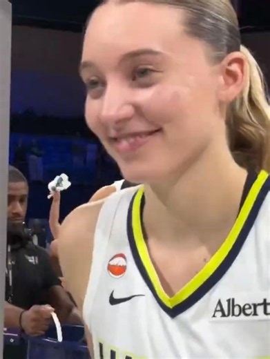 😂 Dallas Wings have fun after win | Paige Bueckers Azzi Fudd WNBA women's basketball #shorts NBA