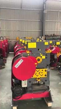 Multi-functional punching and shearing machine in shipment #ironworker