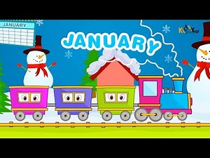 Months of the Year Song - Popular Nursery Rhymes by Kids Yogi