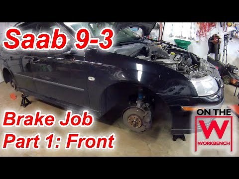 Saab 9-3 Brakes Part 1 - Front
