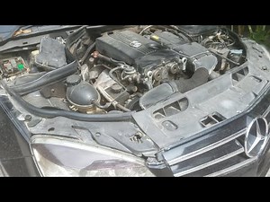 Mercedes Benz w204 C180 no ignition switch on not start Engine problem solve #mercedesbenz #w204