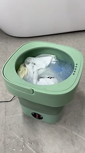 Looking for a beginner-friendly product to sell? This washing machine is perfect for lightweight clothing, retailing for $40 to $60. Curious about its factory price? 😎😎Click this video, and our agent Karen will introduce this product to you in detail. #miniwashingmachine #homegadget #profitableproduct | Jingsourcing.com