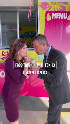 Food Truckin' with FOX 13: Pineapple Express #fox13news #florida #icecream