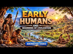 Early Humans and Beginning ofCivilisations Class 9 |Animated Video |Social Science Chapter 4