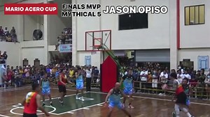 54K views · 912 reactions | Finals MVP. Mythical 5 Jason Opiso from Butuan City. 1st Mario Acero Cup inter-Caraga Category A | James James TV | Facebook