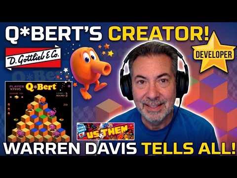 Warren Davis MADE Q*bert — And He Has Stories. A LOT Of Stories. | Full Interview