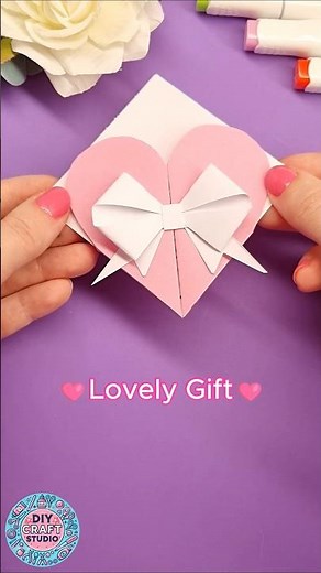 DIY Cute "I Love You" Card 🩷 | Valentine's day Paper Craft Tutorial