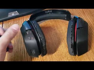 Разборка и ремонт, замена аккумулятора на беспроводных наушниках-гарнитуре Logitech G930