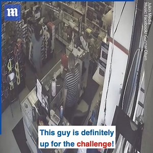 'Mask on, dance-off!' 😂🕺 via Jukin Media | Daily Mail Video