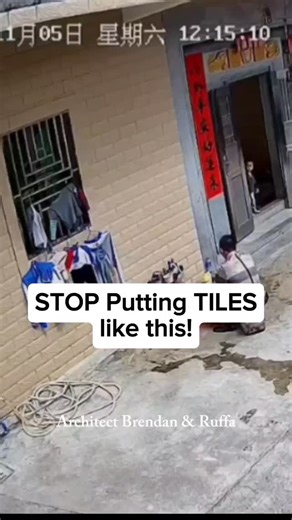 11K views · 9.9K reactions | Stop putting tiles on your exterior wall lile this! #fyp #construction #architecture #house #tips #SmartPropertyDesign | Architect Brendan & Ruffa | Facebook