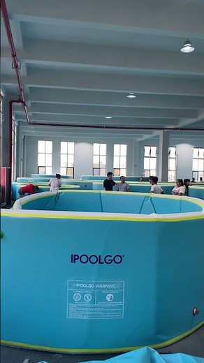 IPOOLGO above ground inflatable pool set up swimming pools /inflatable pool