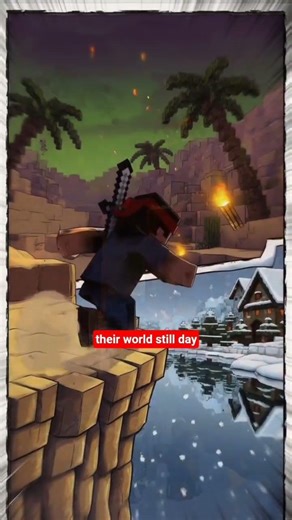 MINECRAFT SECRET 🌊 Water Reflects a Biome That Isn’t There#shorts #viralshorts #minecraft