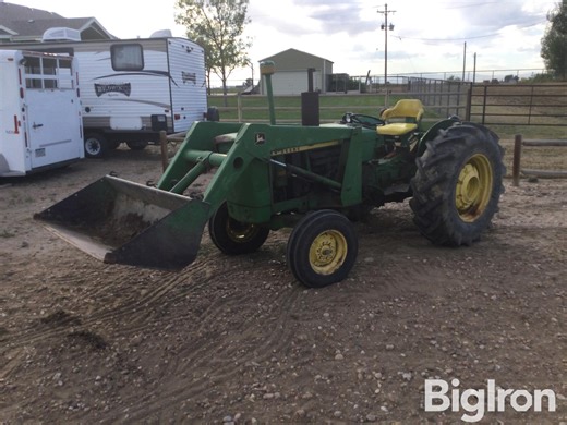 1968 John Deere 2020 2WD Tractor W/143 Loader | Agriculture