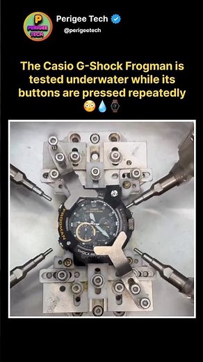 Casio G-Shock Frogman Still Works Underwater 😳⌚💧 #shorts