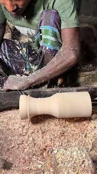 Amazing Wooden Torch Light Making Process 🔦 #diy #making #skills