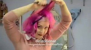 5.4K views · 319 reactions | My first tutorial is now live on my new YouTube page! Go to www.youtube.com/DiabloRosePinUp to watch the full version of this 60s inspired bouffant hairstyle with three ways to wear! Xx | Diablo Rose - Pin Up Model | Facebook