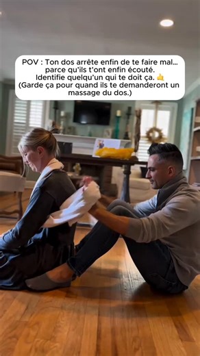 Brigade Antirouille on Instagram: "💥 Ton dos va te dire merci (et ton pote aussi) ! 🔁 Commente "ROUTINE" pour recevoir une routine articulaire gratuite à faire chez toi ! On connaît tous cette douleur dans le haut du dos ou entre les omoplates… celle qui revient dès qu’on passe trop de temps assis, mal installé, ou stressé 😵‍💫 👉 Ce mouvement simple et efficace permet une décompression vertébrale douce mais profonde. Il utilise une serviette et… l’aide d’un ami ou partenaire bienveillant 💪 