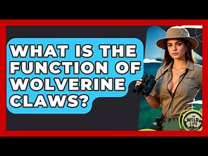 What Is The Function Of Wolverine Claws? - The Wild Life Explorer