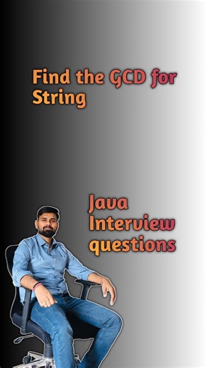 codewithamod on Instagram: "Greatest common divisor of String in Java #java #coding #viral #interviewquestions"