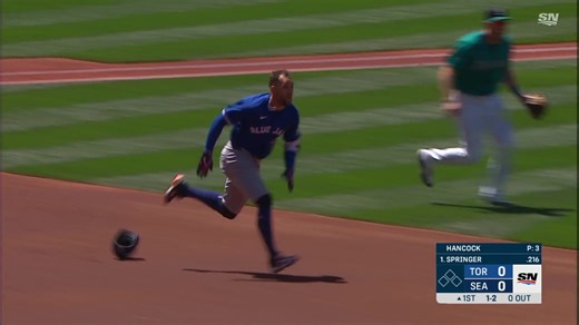 39K views · 531 reactions | It’s a leadoff double for George Springer.  Watch Blue Jays vs. Mariners on Sportsnet. | Sportsnet | Facebook