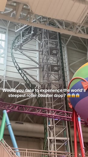 TMNT Shellraiser is the world’s steepest roller coaster at 121.5 degrees! 🎢🐢🤯 | Joey Leary