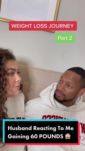 Husband Reacting To Wife's 60 POUND Weight Gain 😱