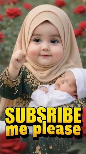 Cute baby reciting Kalima Tayyiba – La ilaha illallah #kalma #cutebaby #islamicshorts