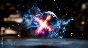 Particle Collision in High-Energy Physics Experiment