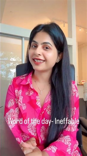GRE word of the day🧠 Ineffable