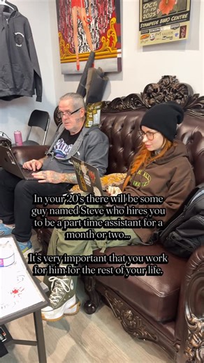 Erin Porter | Working for some guy named @stevepeacetattoos was the most life changing decisions I’ve ever made. From 18 hour days annoying the shit out... | Instagram