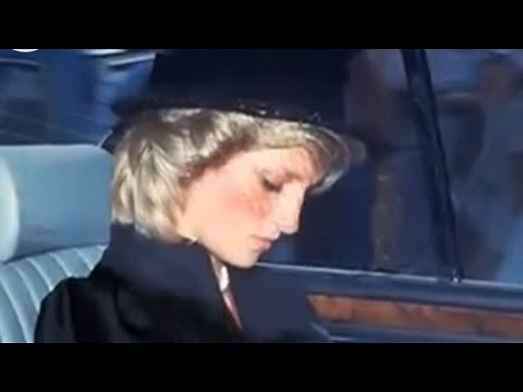 Princess Diana at Grace Kelly Funeral in 1982