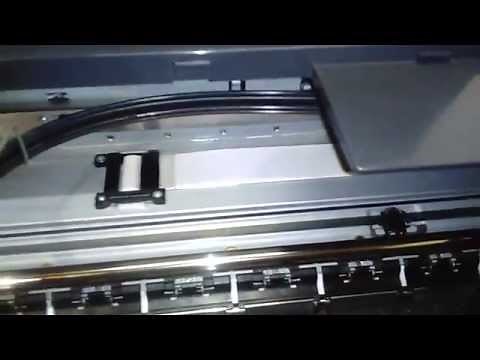Mantenimiento de Plotter Hp 100, 110, 111