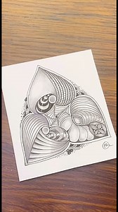 157K views · 876 reactions | Zentangle Pattern-Take Heart | Drawing Tutorial For Beginners #zentangle #doodle #zendoodle #art #zenart #mindfulart #trending #viralpost #fbpage #easyart | Easy Art | Facebook