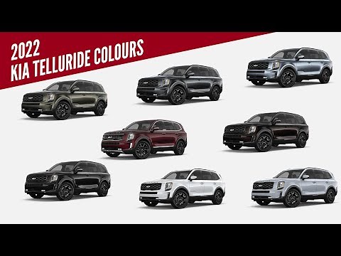 2022 Kia Telluride - All Colour Options - Images | AUTOBICS