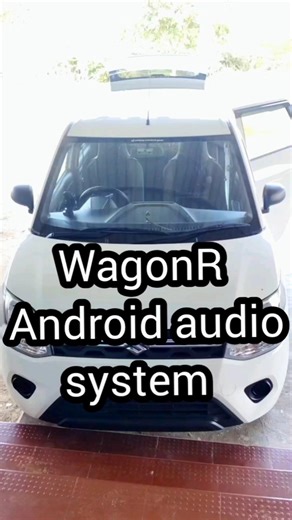WagonR Android audio system Rs.10500 #car #android #music #system #insulation
