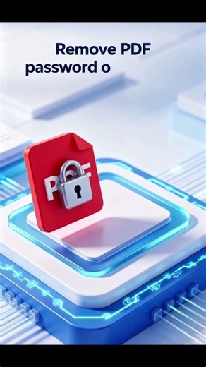 Remove PDF password online free easy and secure #pdfconvertor #pdf #pdftools