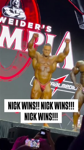 Nick Walker WINNER Mr Olympia 2026‼️🏆 And New Olympia Champion 😱🔥 #mrolympia2026 #nickwalker