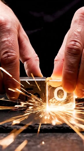 ASMR Iron Sparks Oxygen: The Birth of Magnetite!