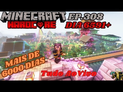 Passei o Philza EP. 308 MINECRAFT INTENSO (HARDC0RE) DIA 6591 EM DIANTE #liveshorts #minecraft