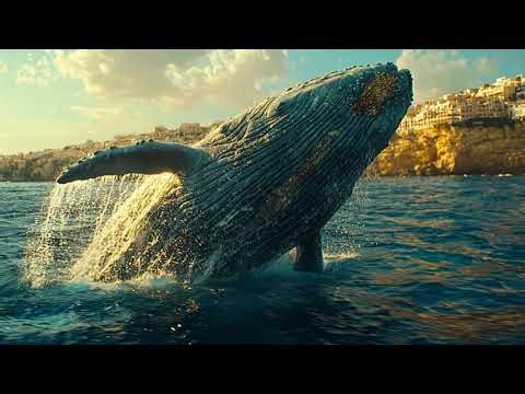 Whale Jump | AI Artwork