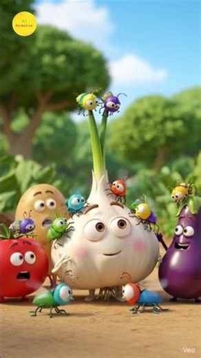 #shortsfeed #shortfilms #cartoon #animals #vegetables #animation #viral