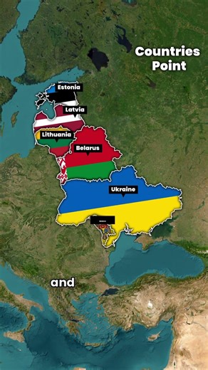 These Countries Were Once Part of the Soviet Union. || #shorts